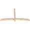 Ekena Millwork Bellingham Smooth Timber Gable Bracket, Douglas Fir, 72"W x 42"H x 3 1/2"D x 3 1/2"F, 14/12 Pitch GBW072X42X0404BEL00SDF - alternate 2